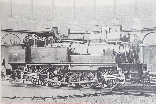 Cartolina Ferrovie - Locomotives Du Nord - Locomotive Tender n …