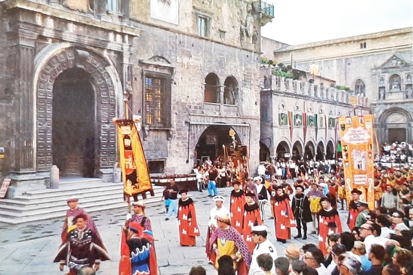 Cartolina Ascoli Piceno - Torneo Cavalleresco della Quintana - 1976