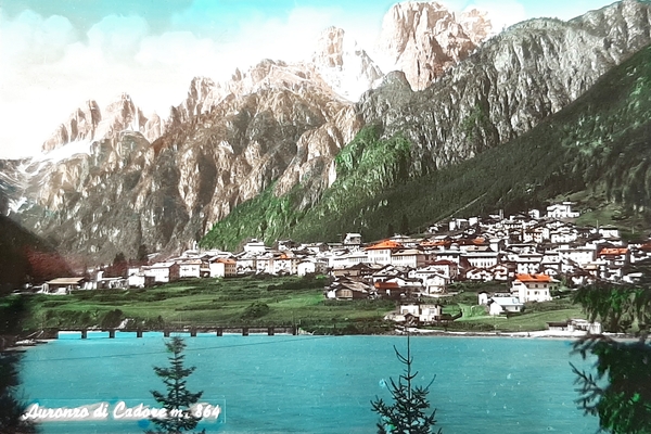 Cartolina Auronzo di Cadore - 1959