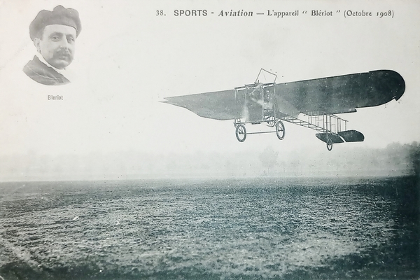 Cartolina - Sports - Aviation - L'appareil Blériot - Octobre …