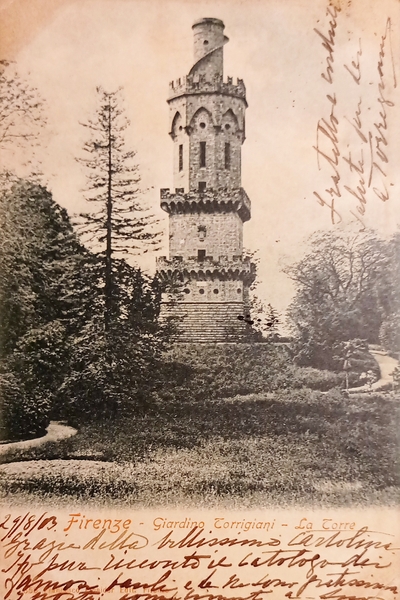 Cartolina - Firenze - Giardino Torrigiani - La Torre - …