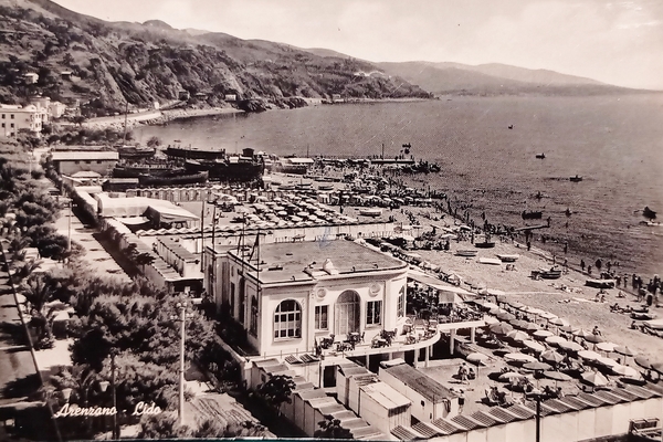 Cartolina - Arenzano - Lido - 1957