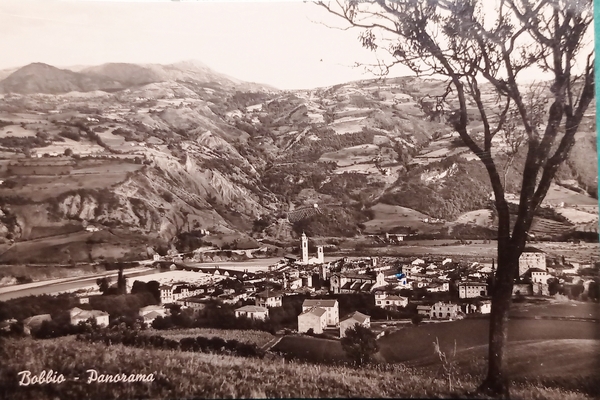 Cartolina - Bobbio - Panorama - 1960