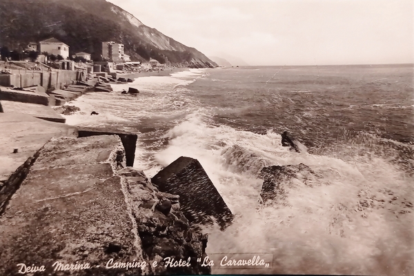 Cartolina - Deiva Marina - Camping e Hotel La Caravella …