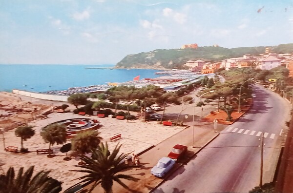 Cartolina - Arenzano - Lungomare - 1965
