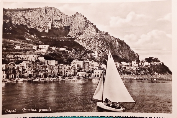 Cartolina - Capri - Marina grande - 1950 ca.