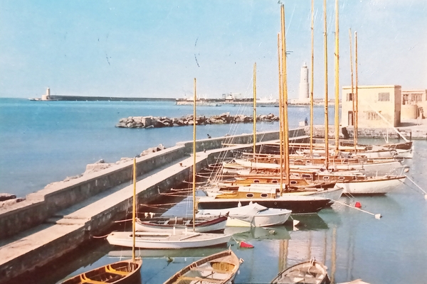 Cartolina - Livorno - Il Porticciolo e Faro - 1964