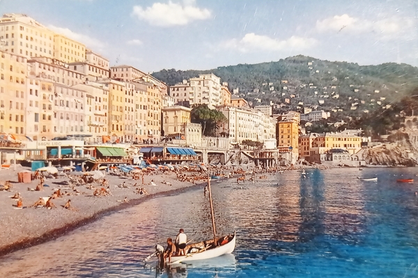 Cartolina - Golfo Paradiso - Camogli - La Spiaggia - …