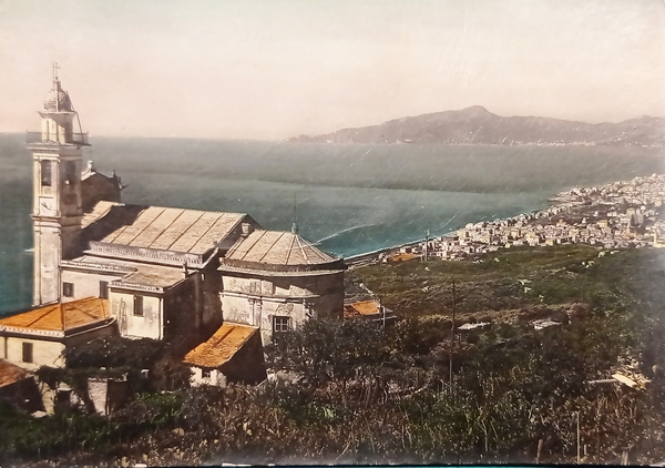 Cartolina - Lavagna - Panorama da S. Giulia - 1952