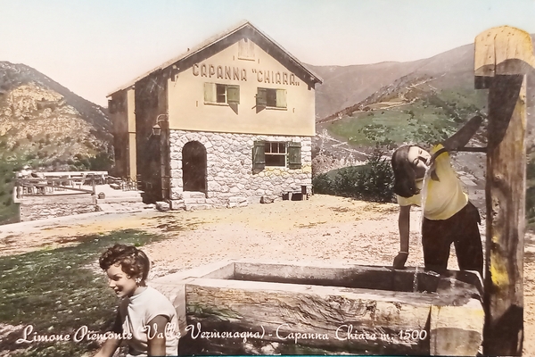 Cartolina - Limone Piemonte ( Valle Vermenagna ) - Capanna …