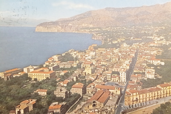 Cartolina - Sorrento - Panorama - 1962