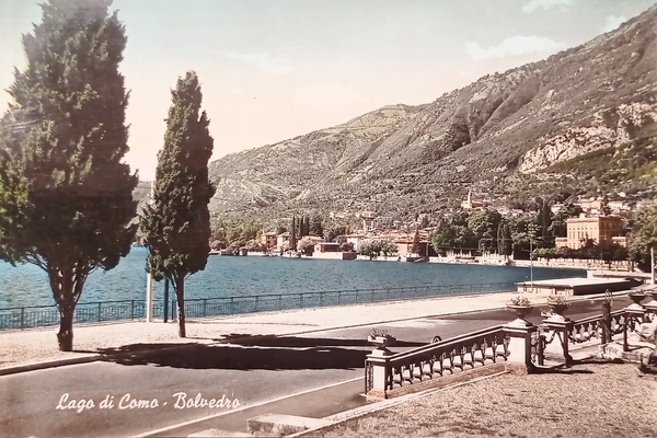 Cartolina - Lago di Como - Bolvedro - 1957