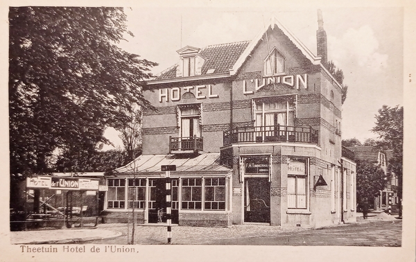 Cartolina - Paesi Bassi - Theetuin - Hotel L'Union - …