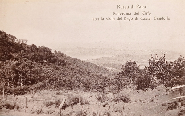 Cartolina - Rocca di Papa - Panorama del Tufo - …