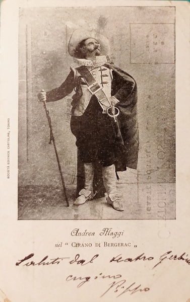 Cartolina - Opera Lirica - Andrea Maggi nel Cirano di …