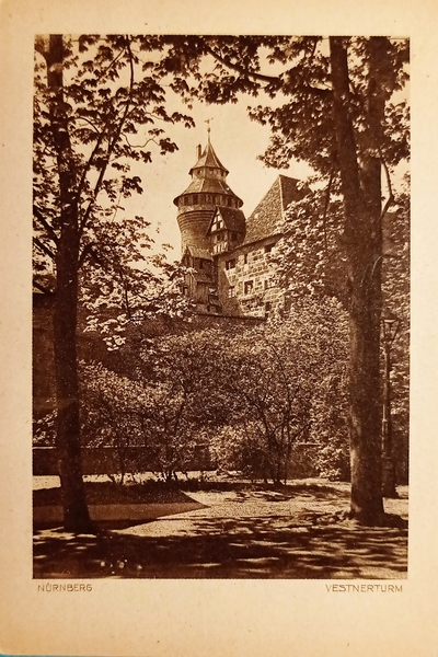 Cartolina - Germania - Nürnberg - Vestner Turm - 1920 …