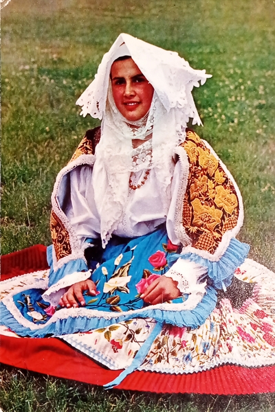 Cartolina - Costumi Sardi - Costume di Sennori ( Sassari …