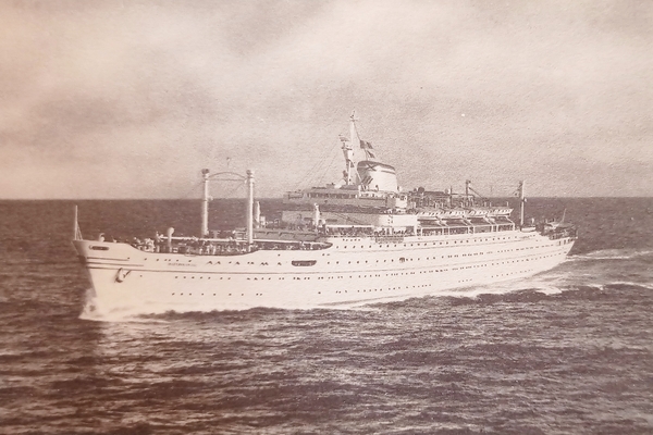 Cartolina - Navi - Lloyd Triestino - Trieste - M/S …