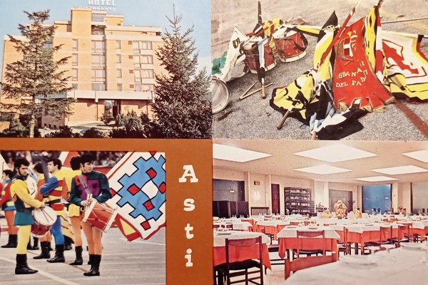 Cartolina - Asti - Hotel Ristorante Salera - Salone per …