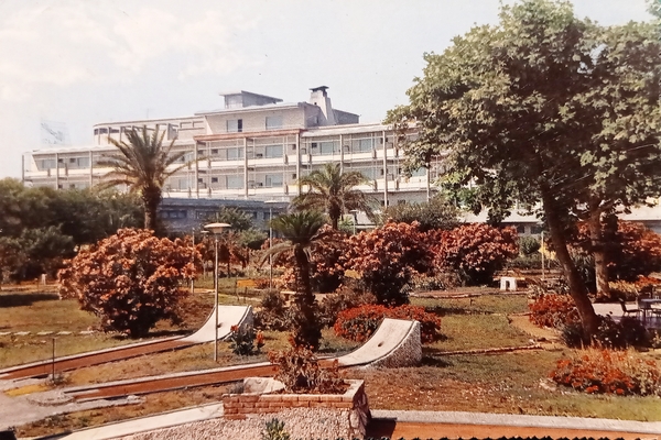 Cartolina - Palermo - Mondello - Hotel Palace - 1960