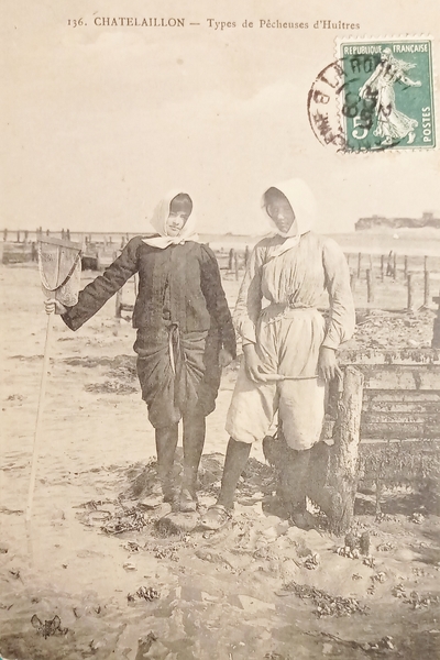 Cartolina - Francia - Chatelaillon - Types de Pecheuses d'Huitres …