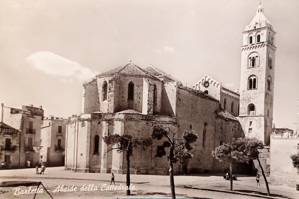 Cartolina - Barletta - Abside della Cattedrale - 1960 ca.