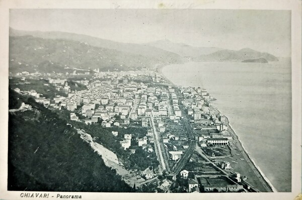 Cartolina - Chiavari - Panorama - 1938