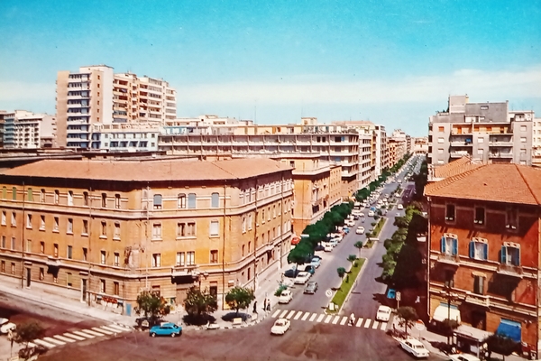 Cartolina - Cagliari - Via Dante - 1960 ca.