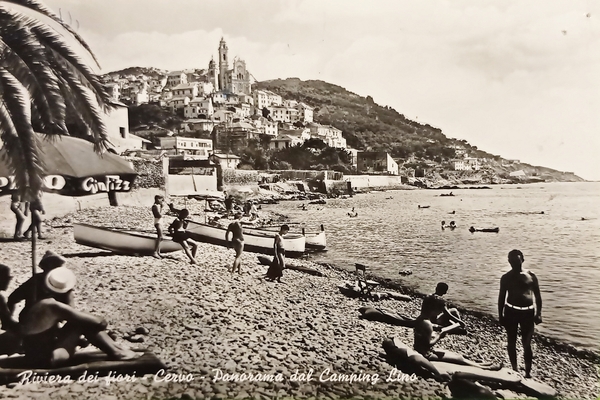 Cartolina - Riviera dei Fiori - Cervo - Panorama dal …