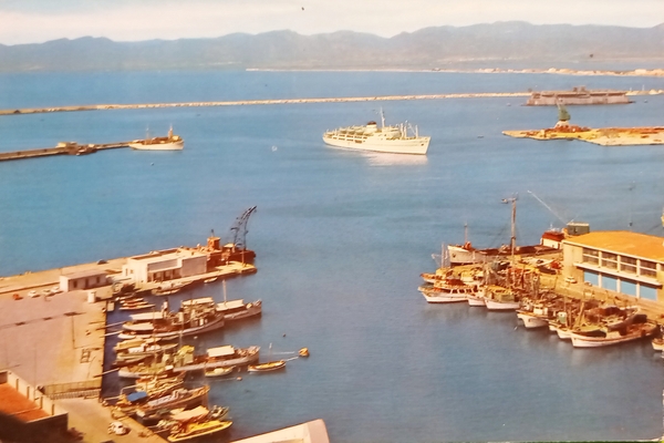Cartolina - Cagliari - Il Porto - 1966