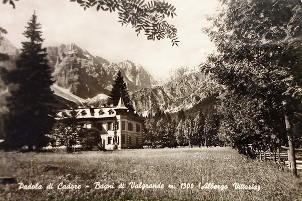 Cartolina - Padola di Cadore - Bagni di Valgrande ( …