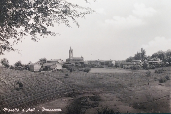 Cartolina - Maretto d'Asti - Panorama - 1950 ca.