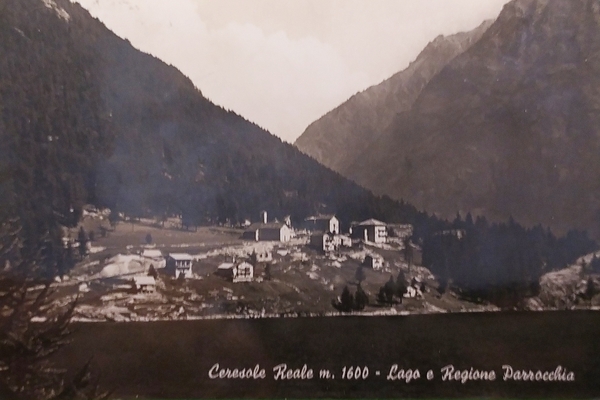 Cartolina - Ceresole Reale - Lago e Regione Parrocchia - …