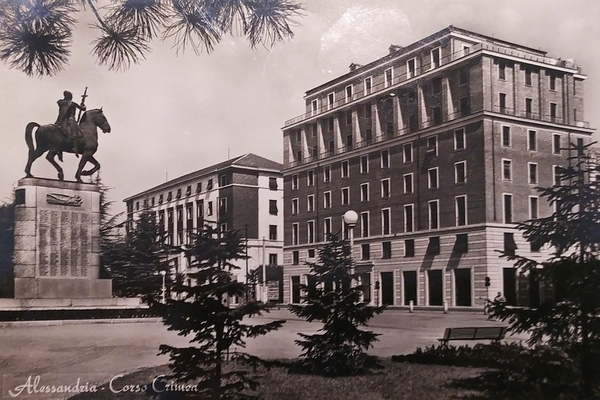 Cartolina - Alessandria - Corso Crimea - 1955