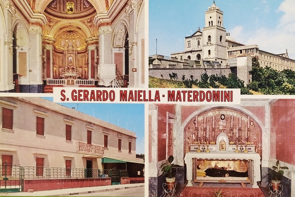 Cartolina - Santuario San Gerardo Maiella - Materdomini ( Aellino …