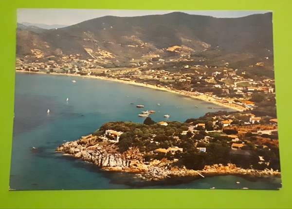 Cartolina - Isola d'Elba - Procchio - Veduta aerea - …