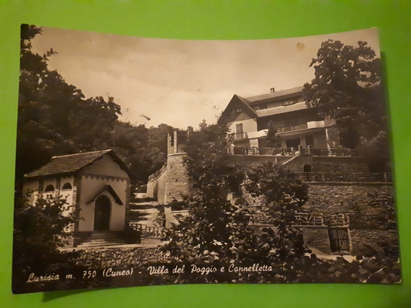 Cartolina - Lurisia ( Cuneo ) - Villa del Paggio …