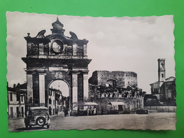 Cartolina - Forlì - Barriera Garibaldi e Chiesa Schiavonia - …