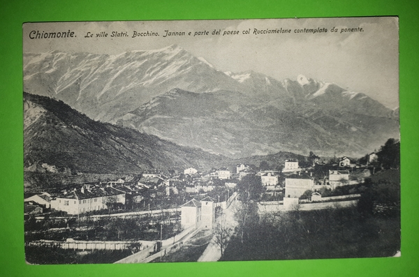Cartolina - Chiomonte - Le ville Slatri - Bocchino - …