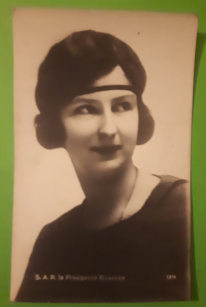 Cartolina - Savoia S.A.R. La Principessa Giovanna - 1930 ca.