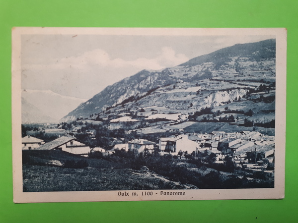Cartolina - Oulx - Panorama - 1932