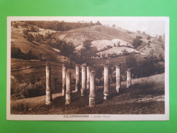 Cartolina - Salsomaggiore - Centro Pozzi - 1950 ca.