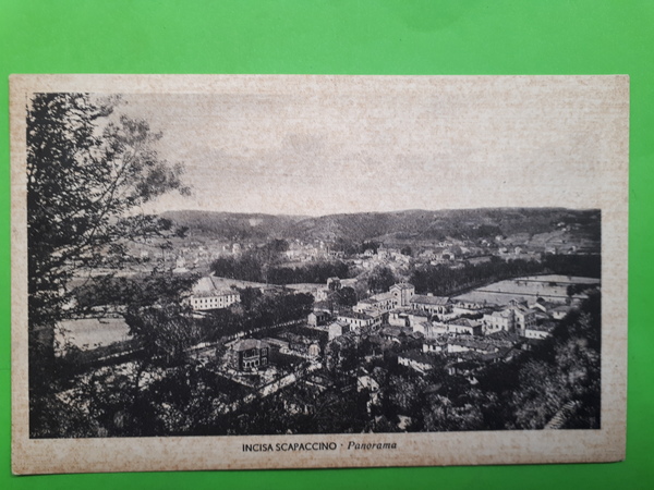 Cartolina - Incisa Scapaccino - Panorama - 1938
