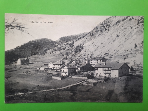 Cartolina - Clavieres m. 1790 - 1928