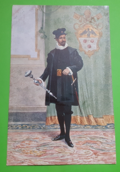 Cartolina - Militaria - Uniforme Vaticano - Mazziere - 1920 …