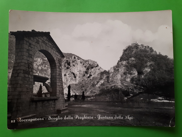 Cartolina - Roccaporena - Scoglio della Preghiera - Fontana delle …