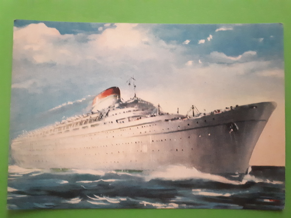 Cartolina - Italia Società di navigazione - Giulio Cesare - …