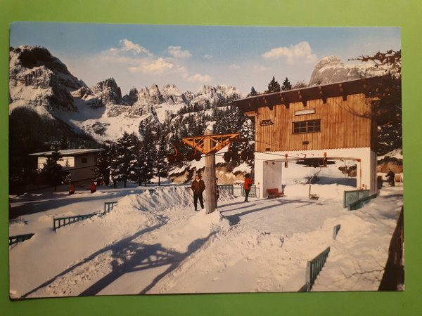 Cartolina - Le Dolomiti di Brenta d'inverno (Trentino) - 1972