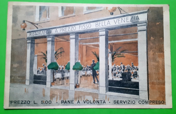 Cartolina - Ristorante a prezzo fisso - Bella Venezia - …