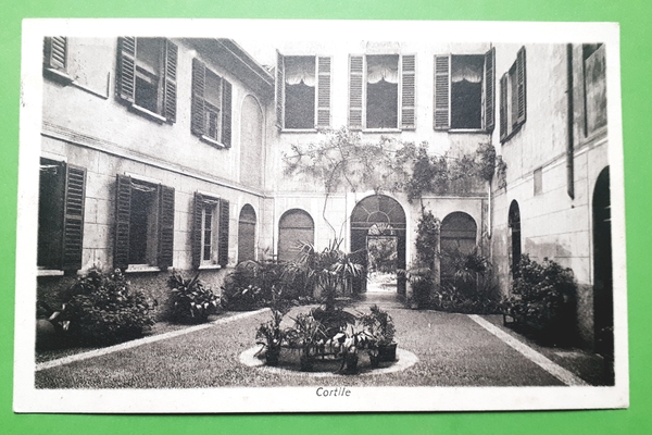 Cartolina - Cortile - Istituto delle Orsoline - Milano - …